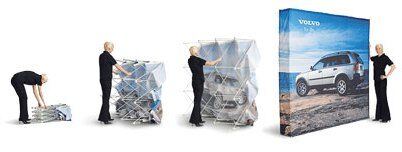 Тканевый стенд Pop-up